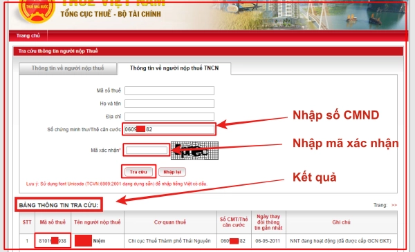 Quên mã số thuế cá nhân, tra cứu như thế nào?