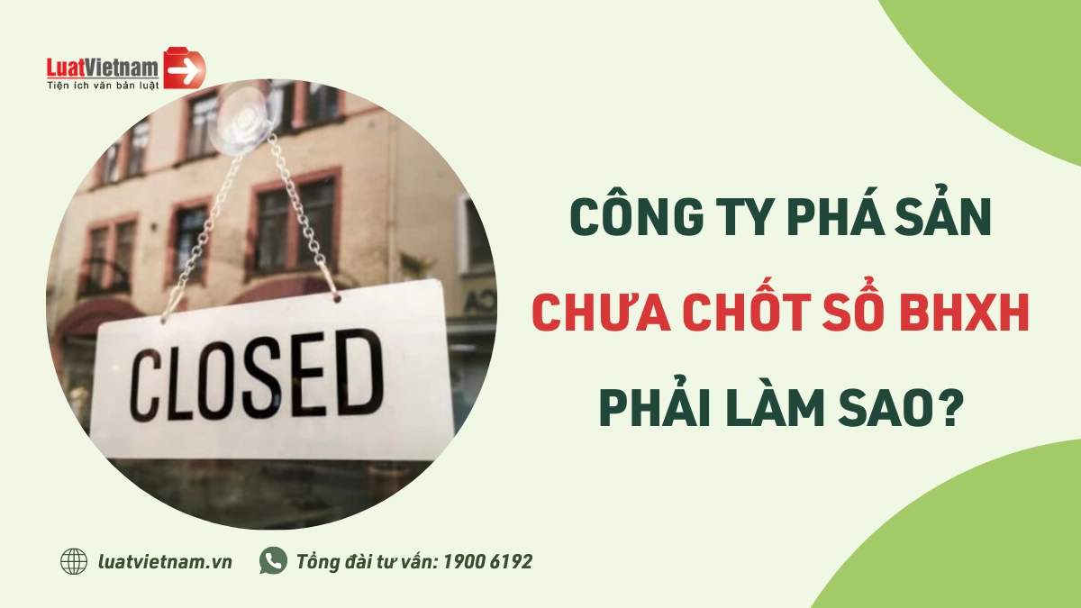 Công ty phá sản chưa chốt sổ bảo hiểm, người lao động phải làm sao?