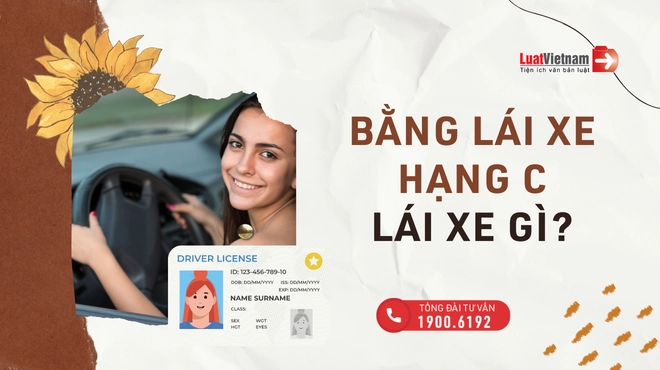 Bằng lái xe hạng C lái được những loại xe nào?