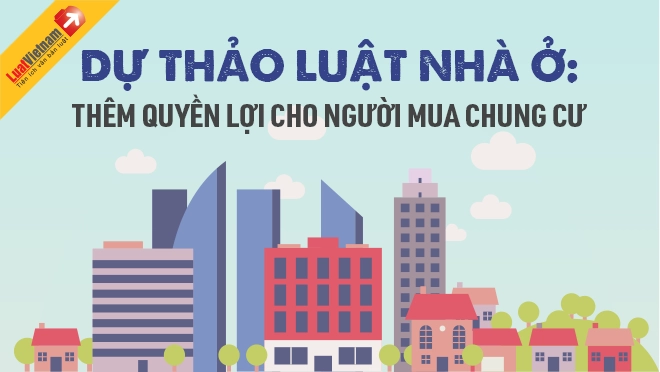 Infographic: Dự thảo Luật Nhà ở: Thêm quyền lợi cho người mua chung cư