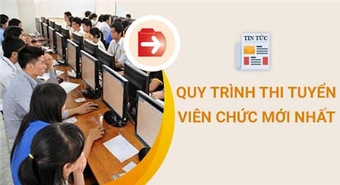 Quy trình thi tuyển viên chức cập nhật mới nhất