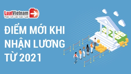 Infographic: 4 điểm mới có lợi cho NLĐ khi nhận lương từ 2021 Infographic: 4 điểm mới có lợi cho NLĐ khi nhận lương từ 2021