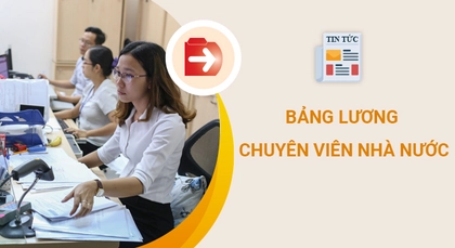 Bảng lương chuyên viên Nhà nước năm 2021 Bảng lương chuyên viên Nhà nước năm 2021