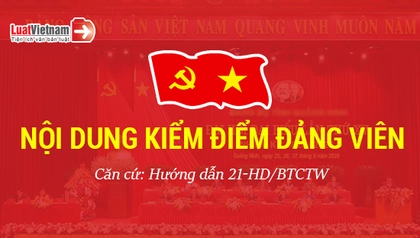 Infographic: Kiểm điểm Đảng viên cuối năm theo tiêu chí nào? Infographic: Kiểm điểm Đảng viên cuối năm theo tiêu chí nào?