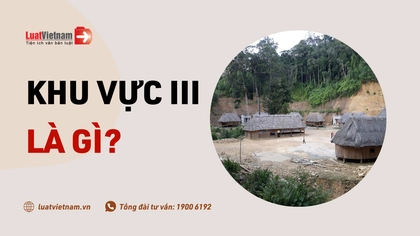 khu vuc iii la gi