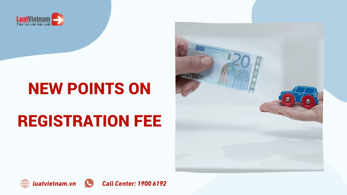 5 new points on registration fee