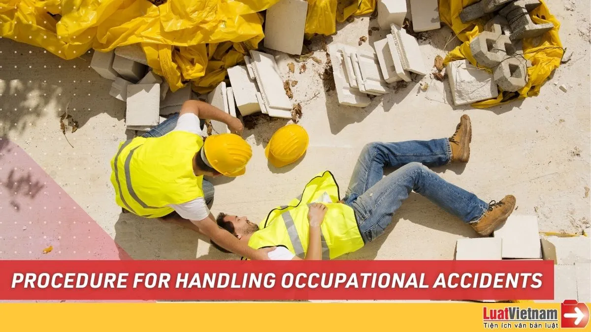 Procedure for handling occupational accidents