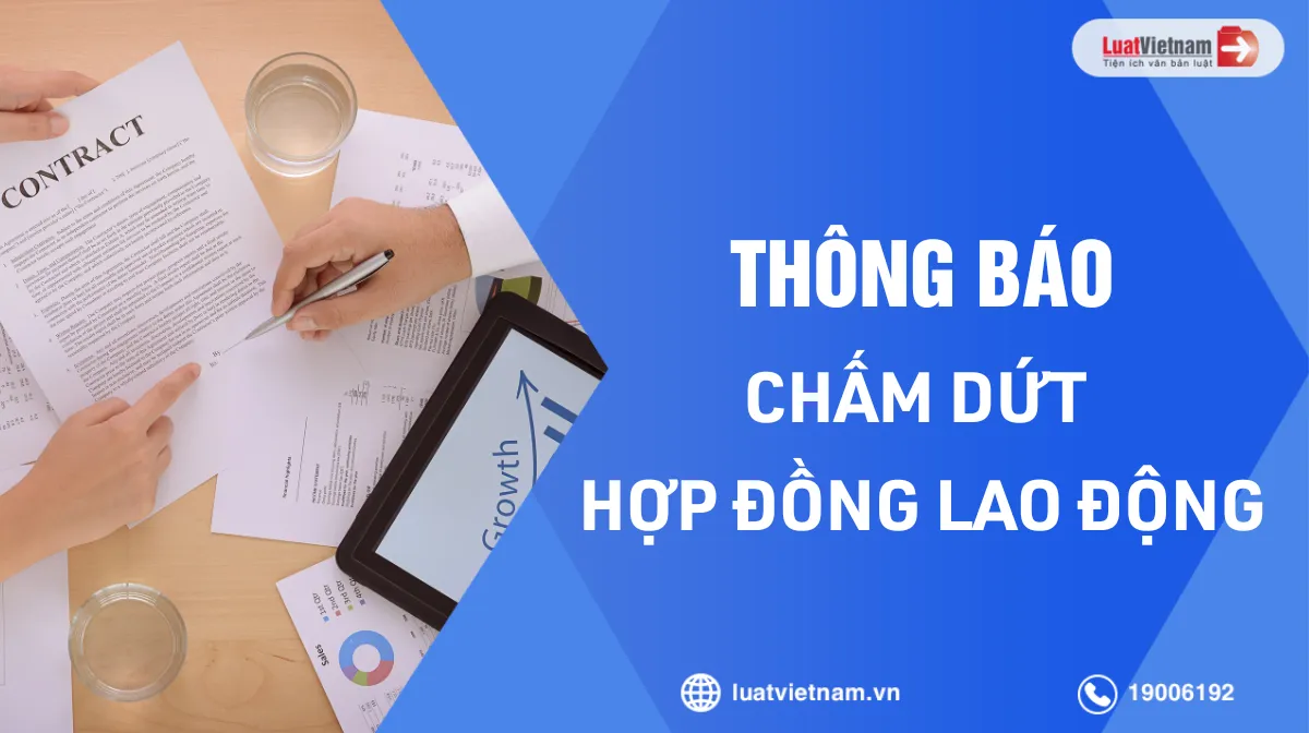 thong bao cham dut hop dong lao dong