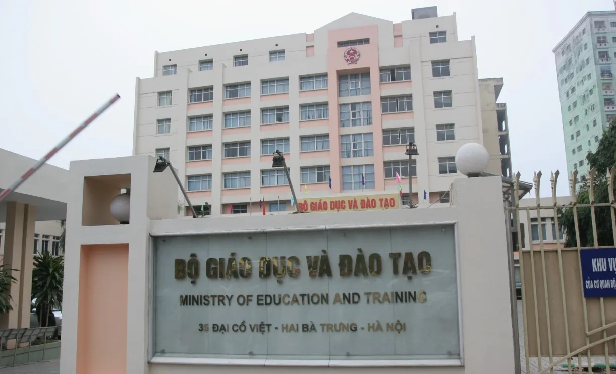  Structure of the Ministry of Education and Training