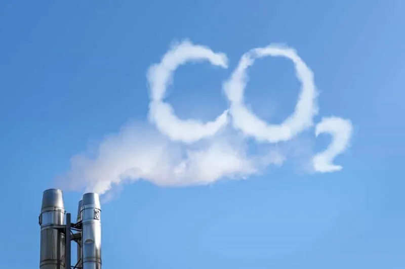 Khí CO2 thải ra khi sử dụng khí đốt thiên nhiên
