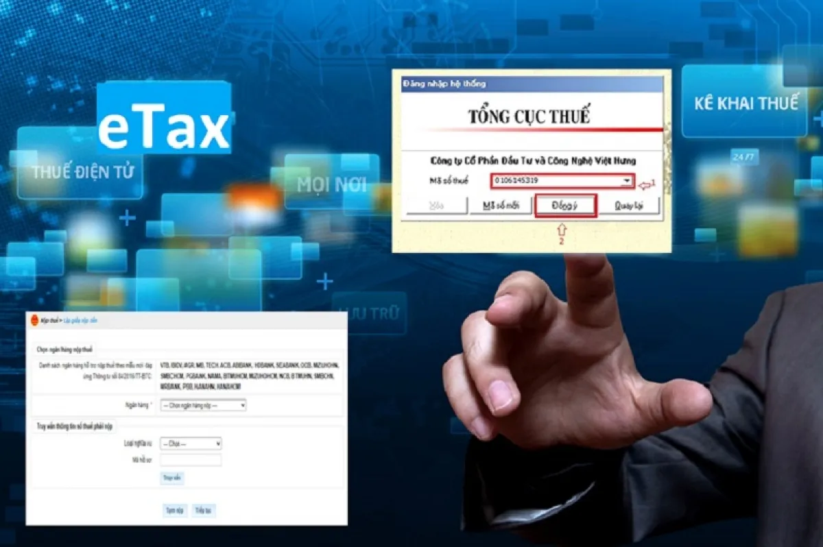 ID thuế là dãy số được cấp tự động từ hệ thống của cơ quan thuế