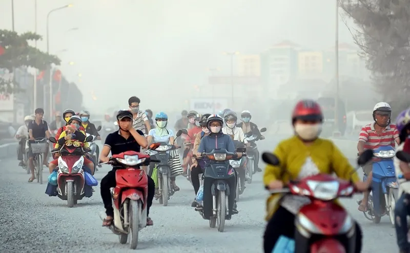 khí thải từ phương tiện giao thông